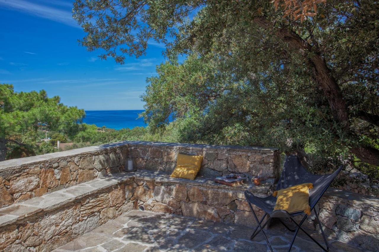 Villa Bodri, Maison En Pierre Avec Vue Mer Et Piscine Chauffee Л'Иль-Рус Экстерьер фото