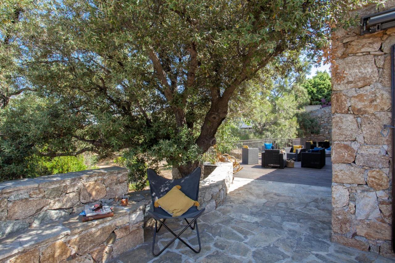 Villa Bodri, Maison En Pierre Avec Vue Mer Et Piscine Chauffee Л'Иль-Рус Экстерьер фото